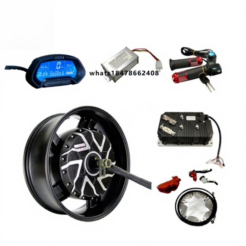 12000W Electric Motorcycle Hub Motor - Meest krachtige 12000W dubbelassige QS-motor 17