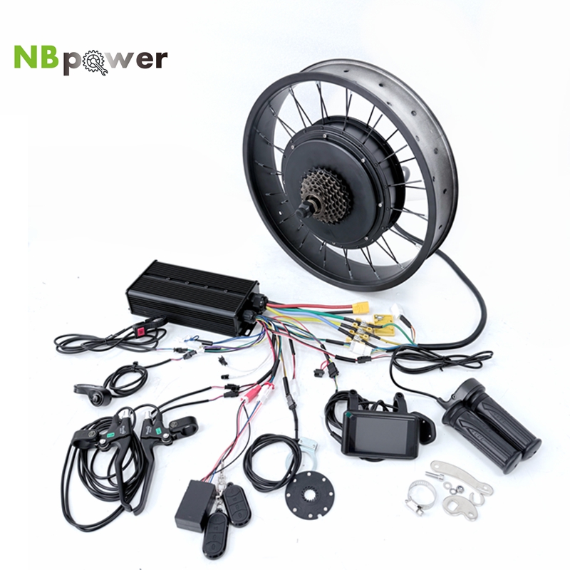 5000W Hub Motor Kit 72V - NBpower 72V 5000W 70-90km/h BLDC Naafmotor