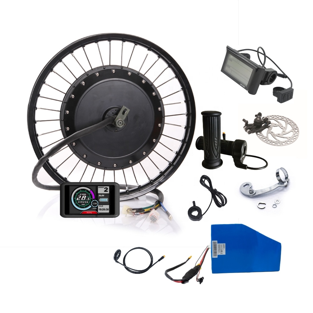 5000W Hub Motor Kit 72V - Grote Koppel Elektrische Fiets Conversie Kit