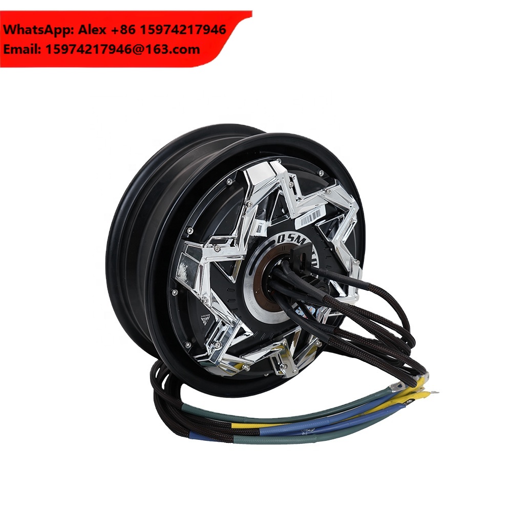12000W Electric Motorcycle Hub Motor - QS Motor 12x3.5 Inch QS260 70H