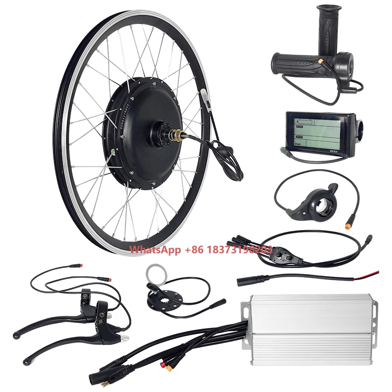 12000W Electric Motorcycle Hub Motor - Nieuwe Elektrische Conversie Kit 72v 12000w