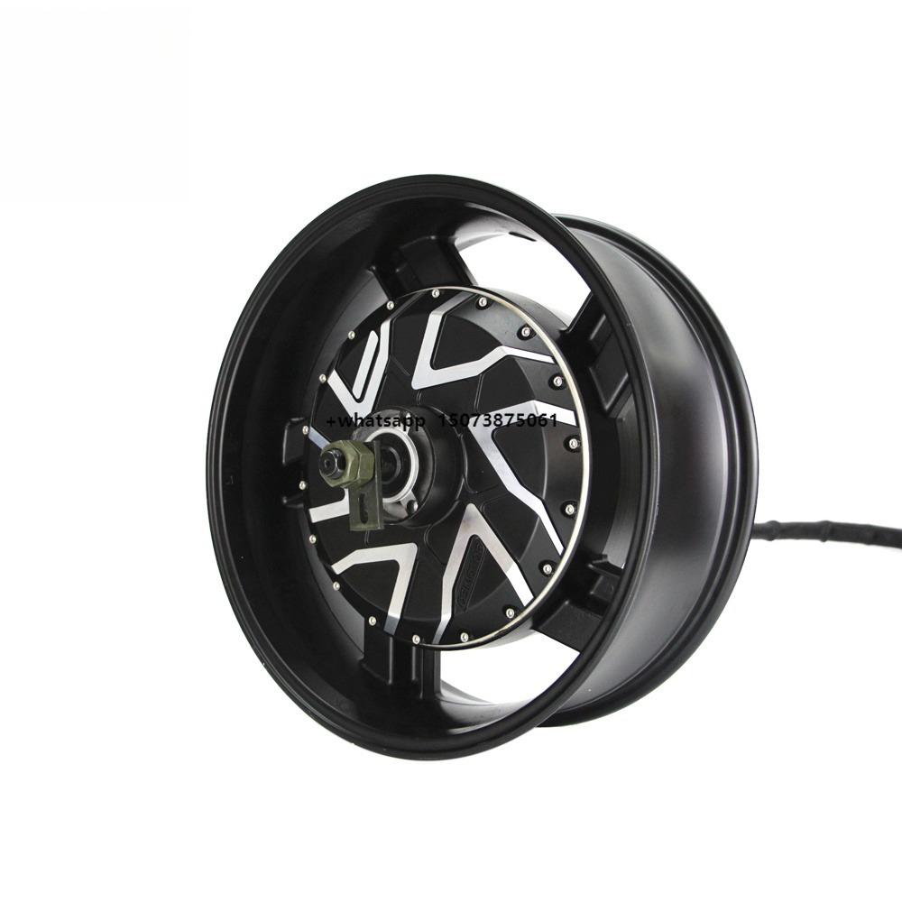 12000W Electric Motorcycle Hub Motor - QSMOTOR 17X6.0 Inch 273 12000W V4