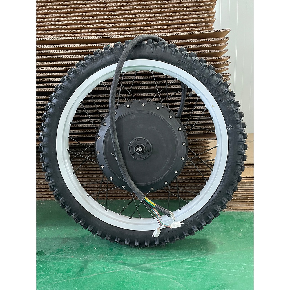 72V 8000W Brushless Hub Motor - 18 ''19'' 21 ''Motorfiets Wiel 72