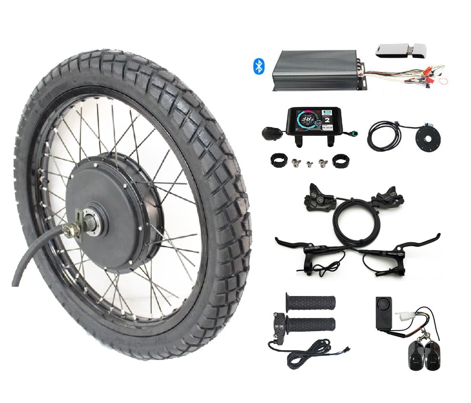 5000W Hub Motor Kit 72V - 48 V-72 V 100A 5000 W