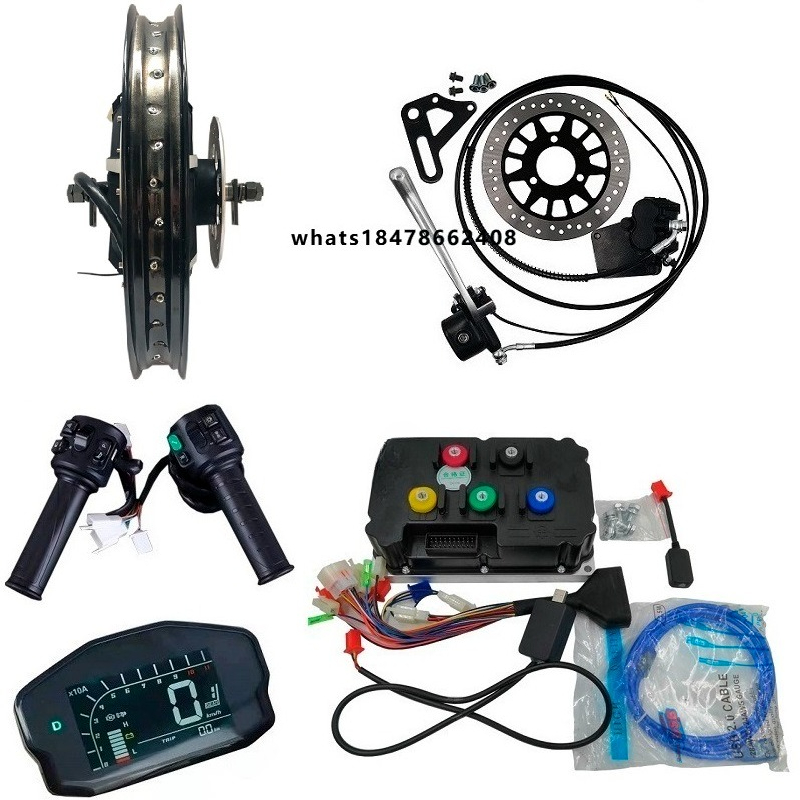 72V 8000W Brushless Hub Motor - 72V 8000W Borstelloze 18 inch Spaaknaafmotor
