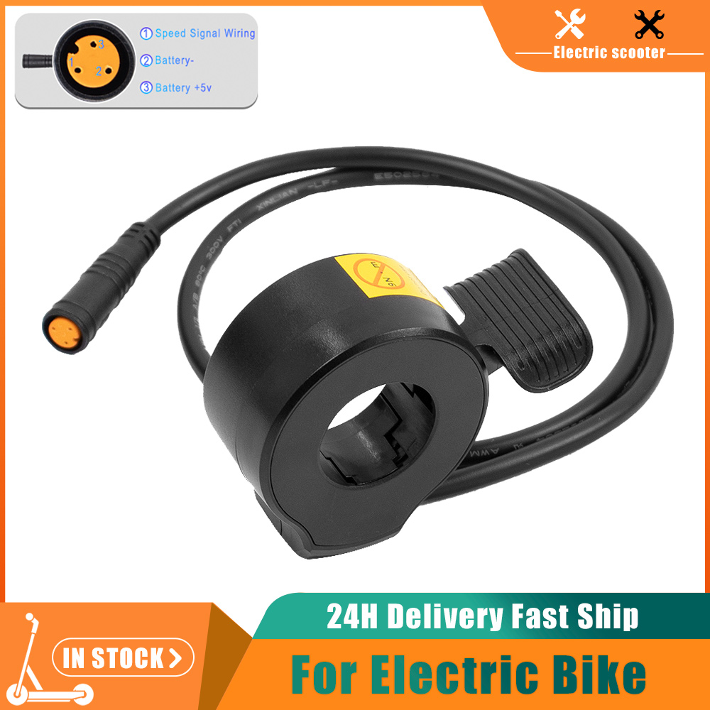 Mid Drive Conversion Kit 1000W - Ebike Thumb Throttle 130X voor Bafang