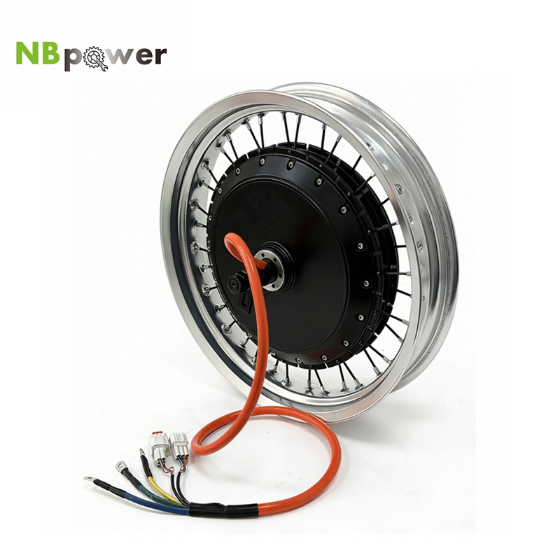 Kleurrijke 17x3.0 NBpower/QS V - 72V 8000W Brushless Hub Motor recensie en prijs
