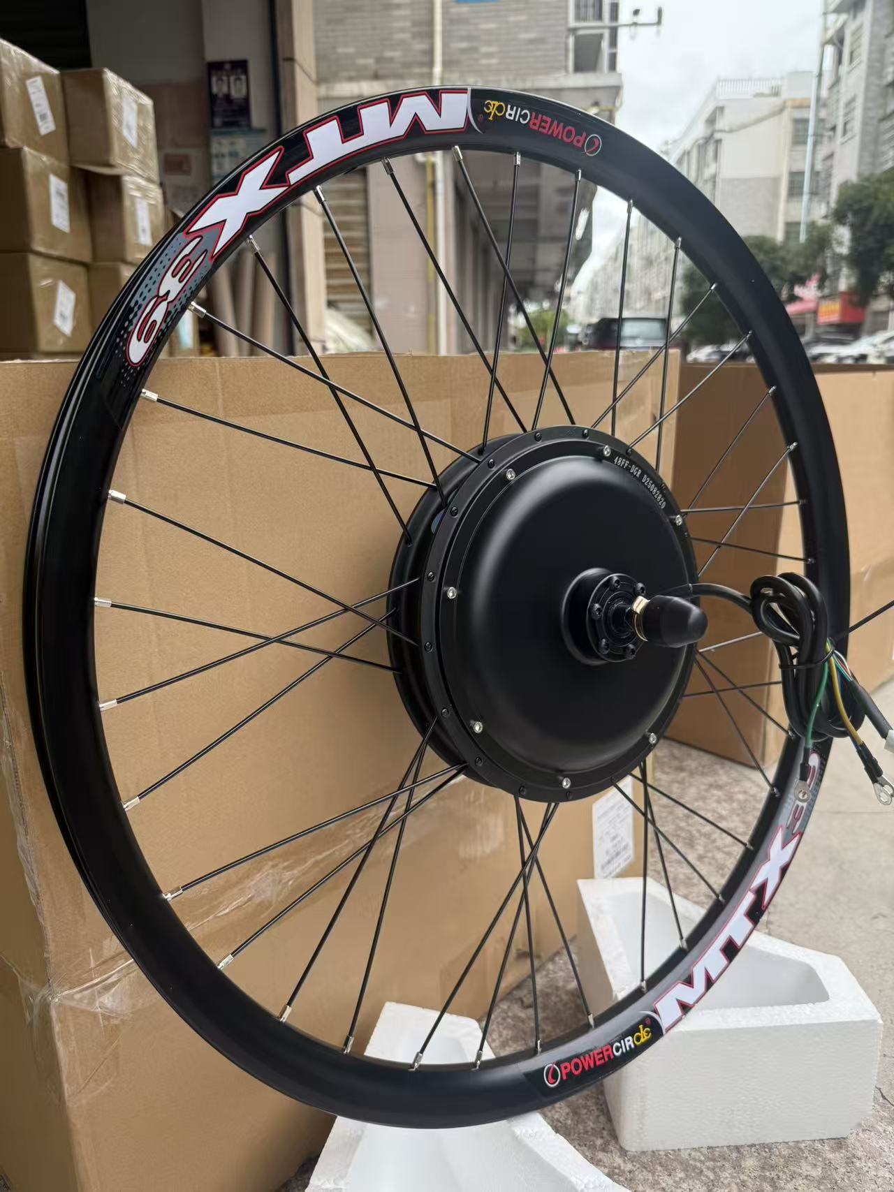 Nieuwe MTX39 72V 5000W E-bike  - 5000W Hub Motor Kit 72V recensie en prijs