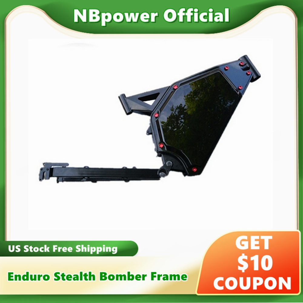 Ons Stock Nbpower Enduro Ebike - 3000W Stealth Bomber Motor recensie en prijs
