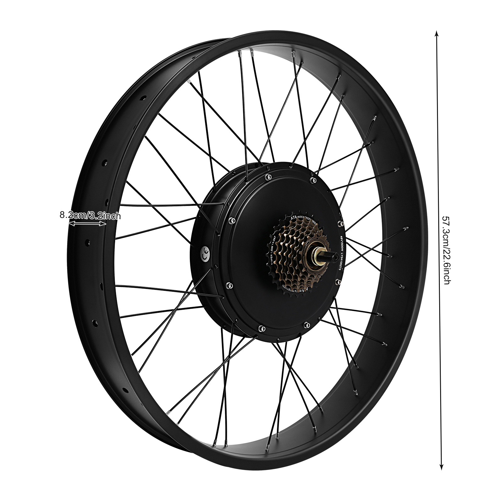 26 inch elektrische fiets ombo - Fat Tire Electric Bike Conversion Kit 1500W recensie en prijs
