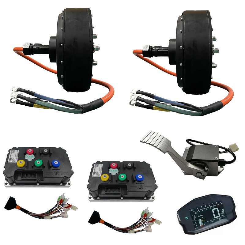 QS Motor 273 Dual 8000W Borste - 72V 8000W Brushless Hub Motor recensie en prijs