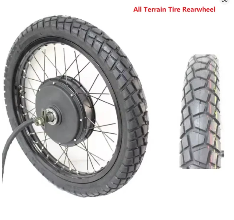 High Power 48 V-72 V 3000-5000 - 5000W Hub Motor Kit 72V recensie en prijs