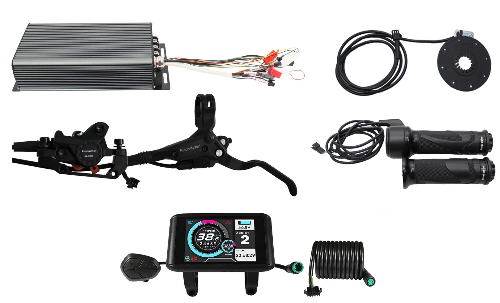 48V-72V 100A 5000W eBike Fat W - 5000W Hub Motor Kit 72V recensie en prijs