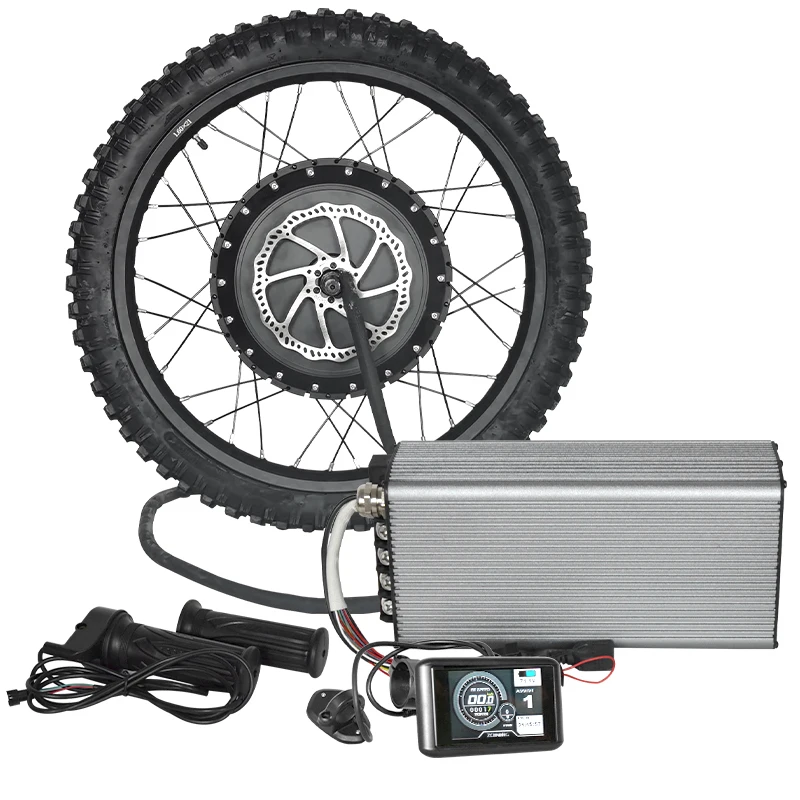 Achterwielnaafmotor 6000w 8000 - 12000W Electric Motorcycle Hub Motor recensie en prijs