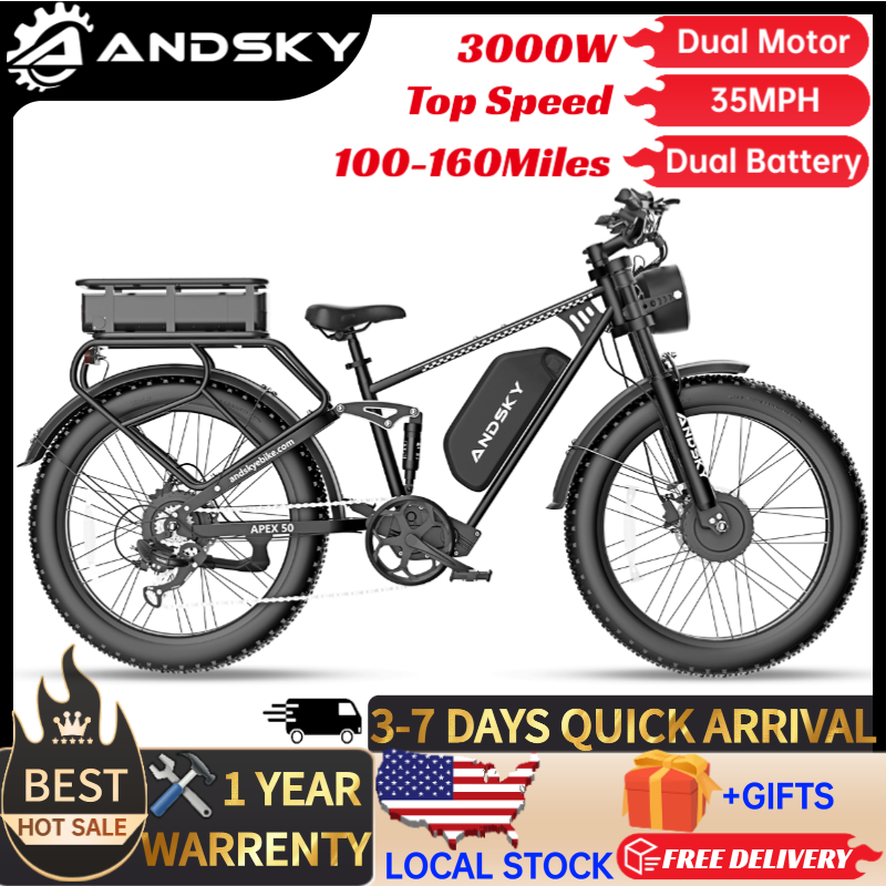 ANDSKY Apex50 AWD Elektrische  - Torque Sensor Mid Drive Motor Kit recensie en prijs